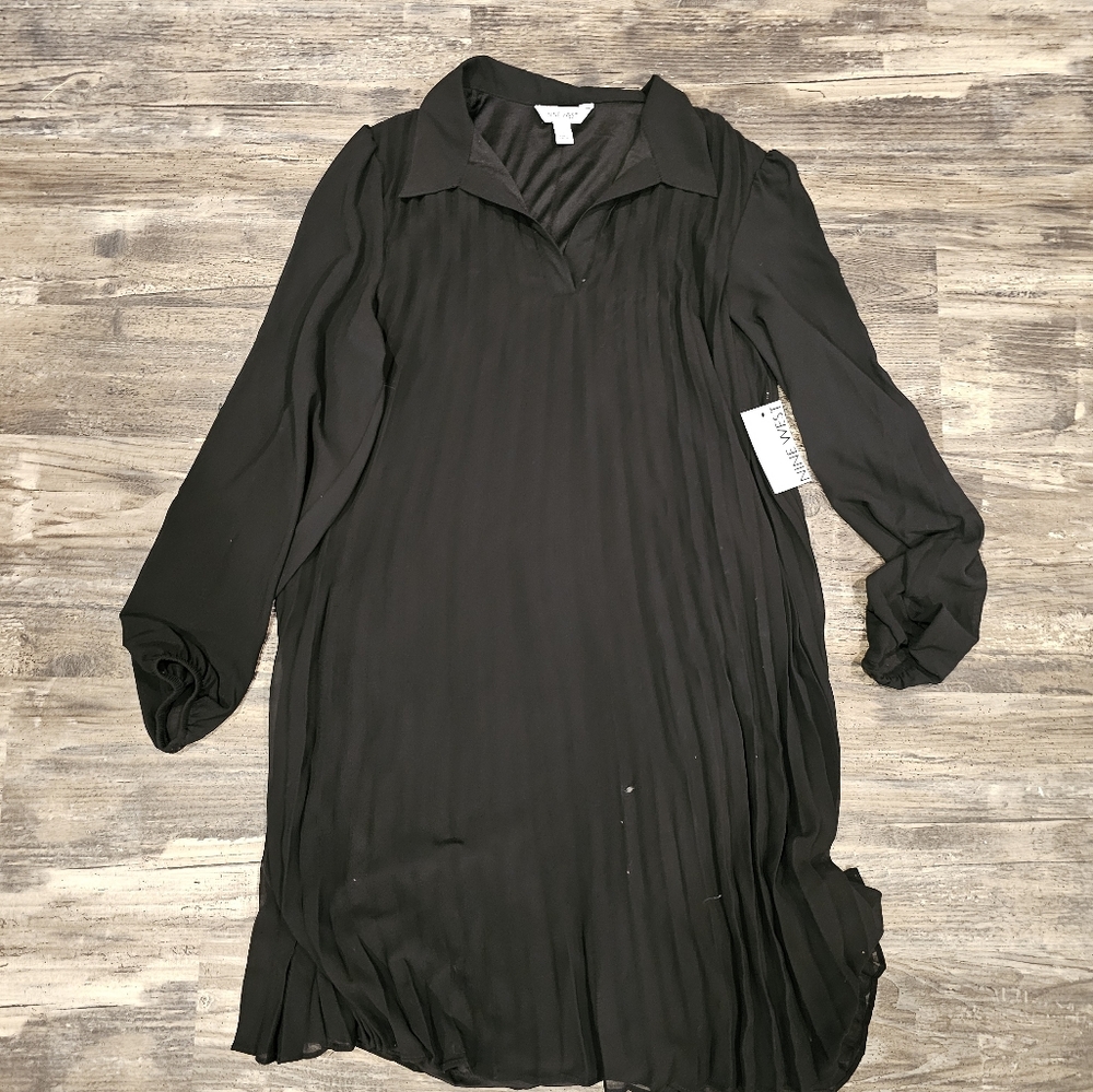 Nine West Black Long Sleeve Dress